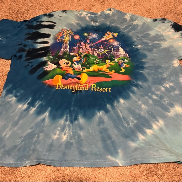 Disney Tops - Disney Blue Tie-Dye T-Shirt